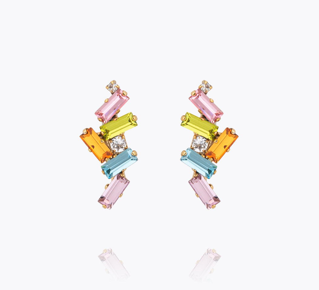 Caroline Svedbom - Nina Earrings Pastel Combo Gold