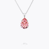 Caroline Svedbom - Mini Drop Necklace Light Rose Rhodium