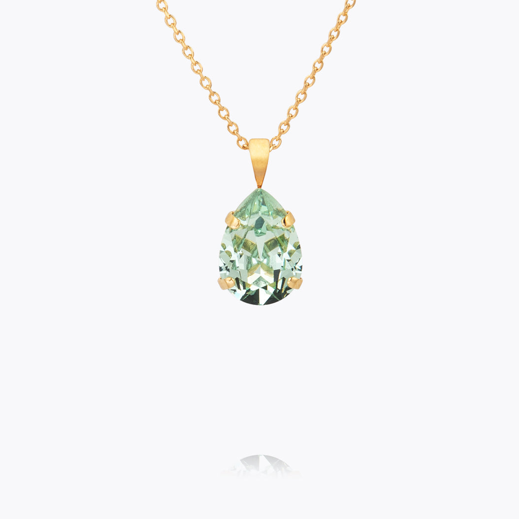 Caroline Svedbom - Mini Drop Necklace Chrysolite Gold