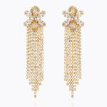 Caroline Svedbom - Adore You Earrings Crystal Golden Shadow Gold