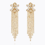 Caroline Svedbom - Adore You Earrings Crystal Golden Shadow Gold
