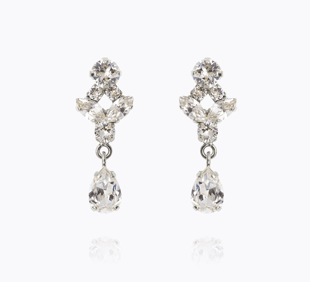 Caroline Svedbom - Like Lovers Do Earrings Crystal Rhodium