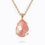 Caroline Svedbom - Classic Drop Necklace Flamingo Ignite Gold