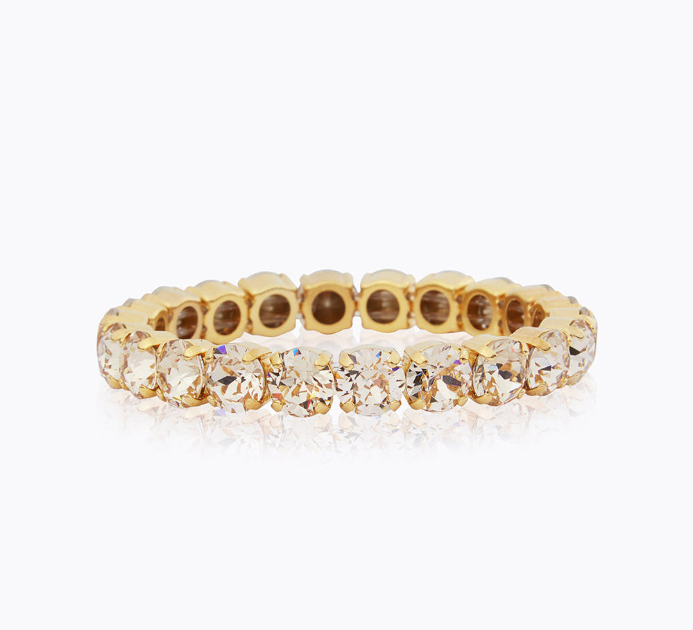 Caroline Svedbom - Gia Stud Bracelet Light Silk Gold