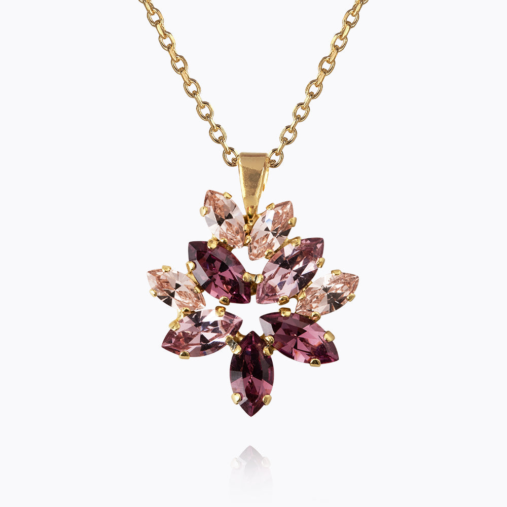Caroline Svedbom - Melia Necklace Violet Combo Gold