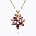 Caroline Svedbom - Melia Necklace Violet Combo Gold