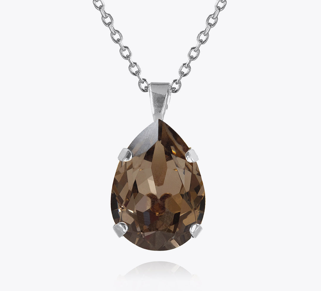 Classic Drop Necklace / Greige