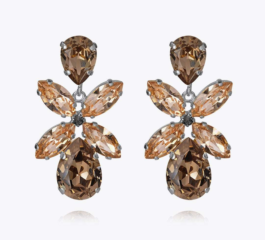 Dione Earring / Greige Combo