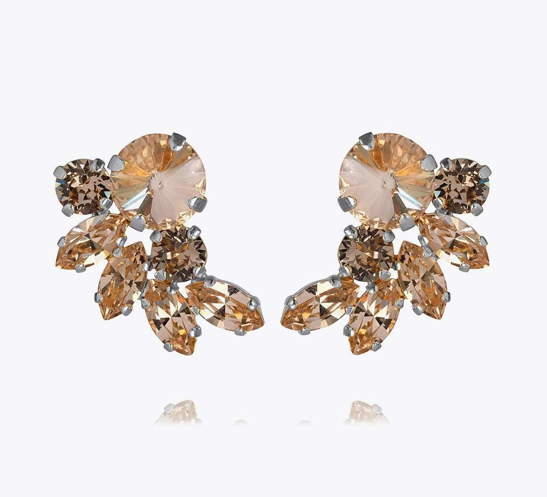 Electra Earring / Greige Combo
