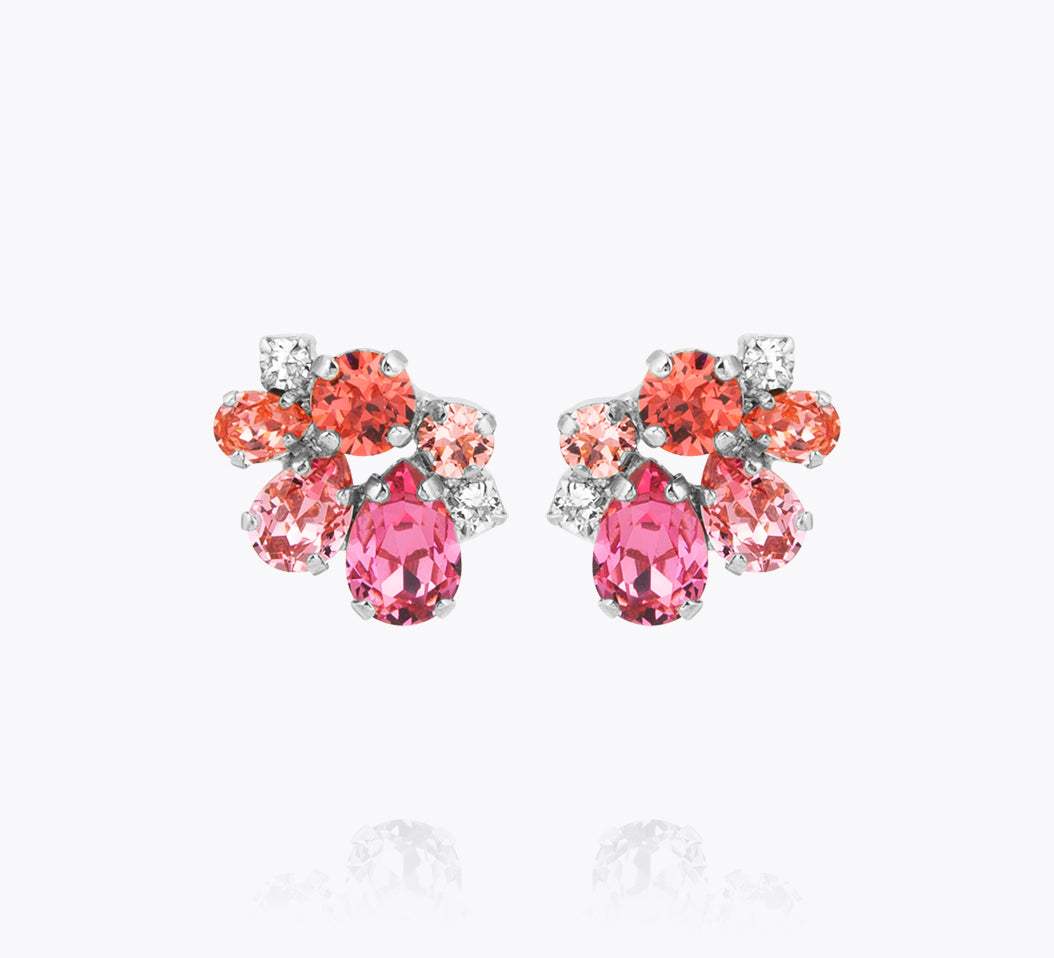 Katie Earrings / Coral Combo
