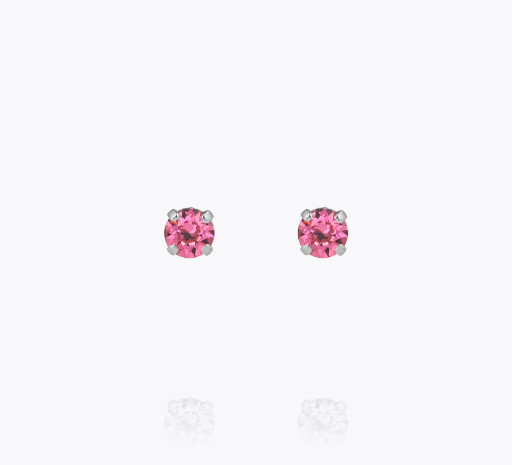 Mini Stud Earrings / Rose