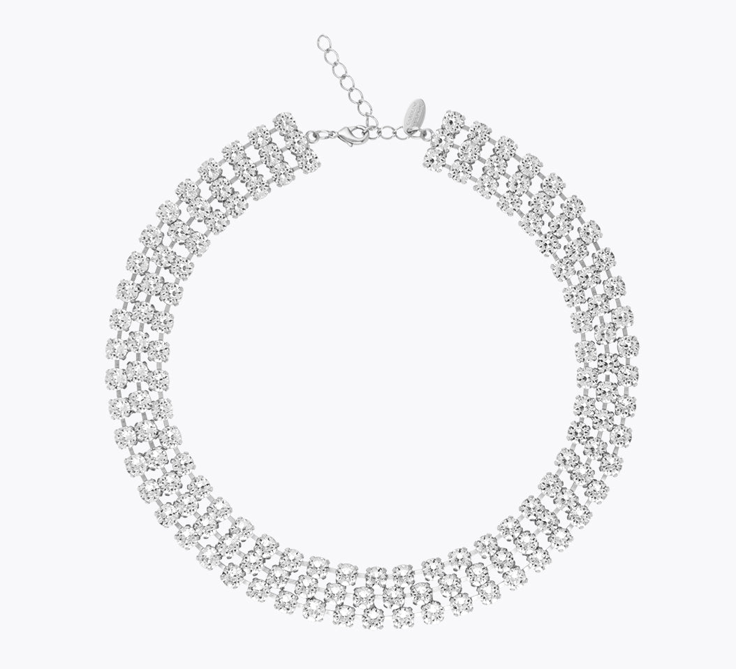 Rosanna Necklace / Crystal