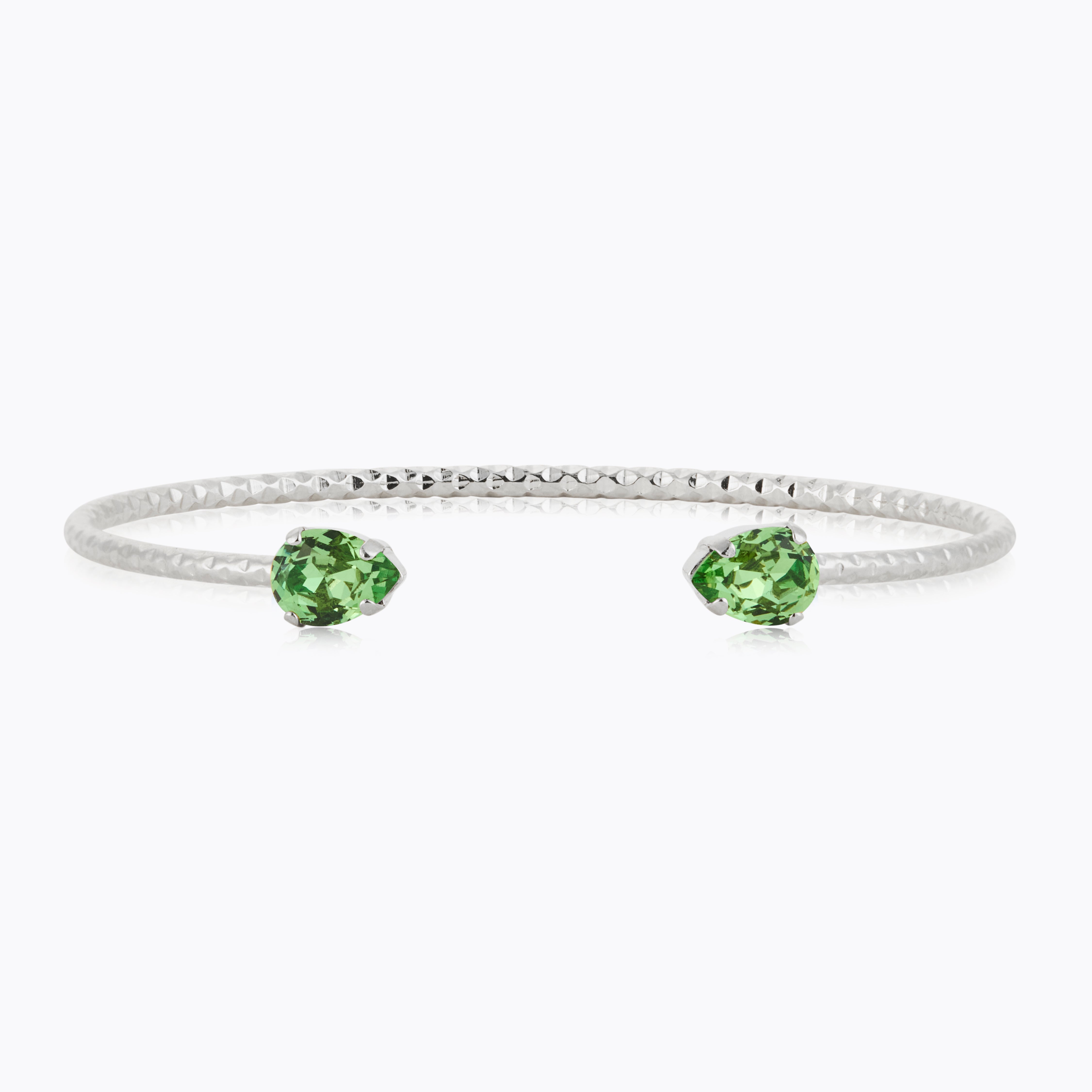 Caroline Svedbom - Amelia Bracelet Recreated Peridot Rhodium