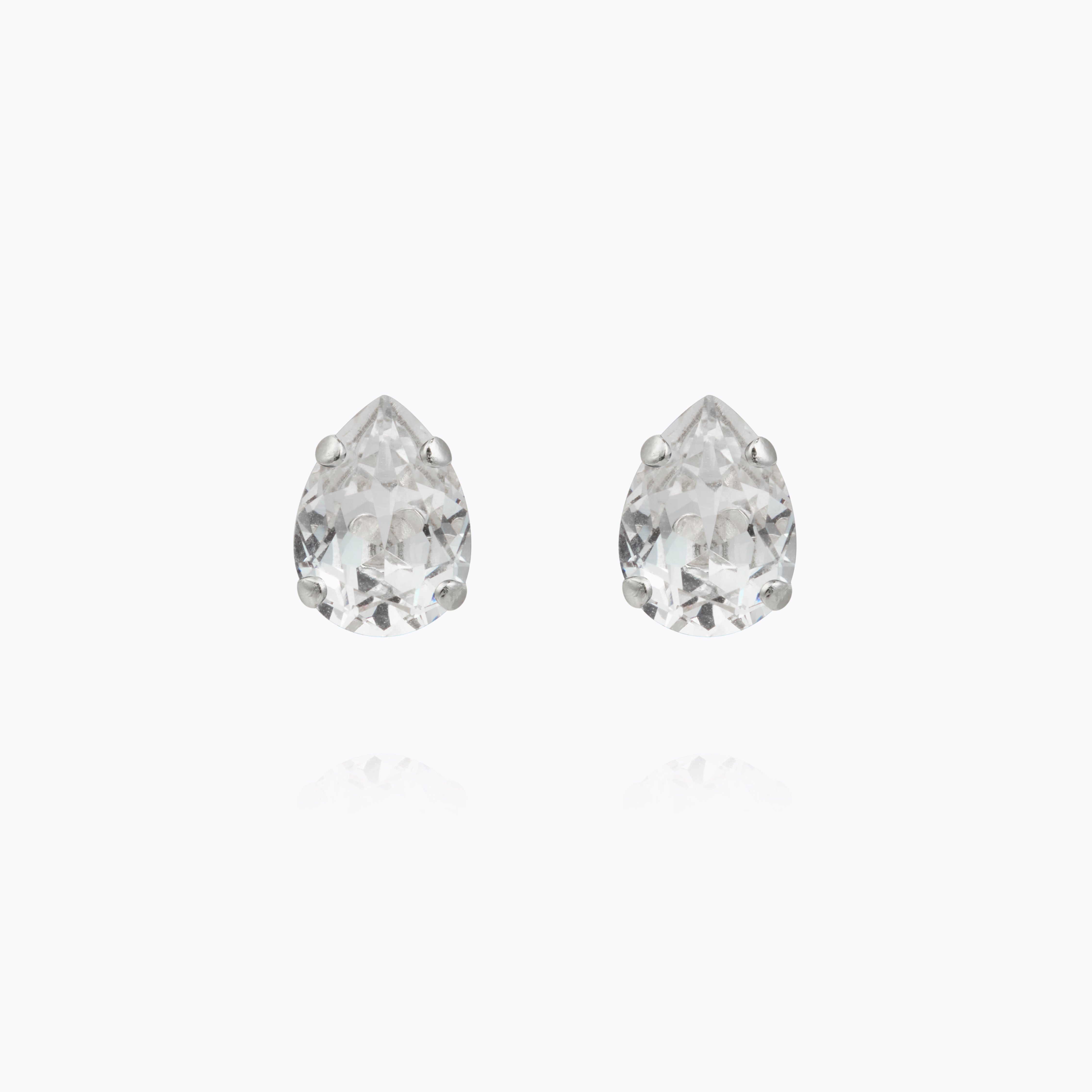 Caroline Svedbom - Amelia Stud Earrings Crystal Rhodium
