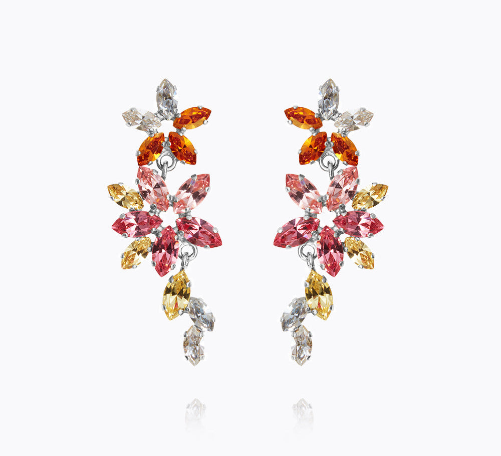 Melia Earrings / Marigold Combo