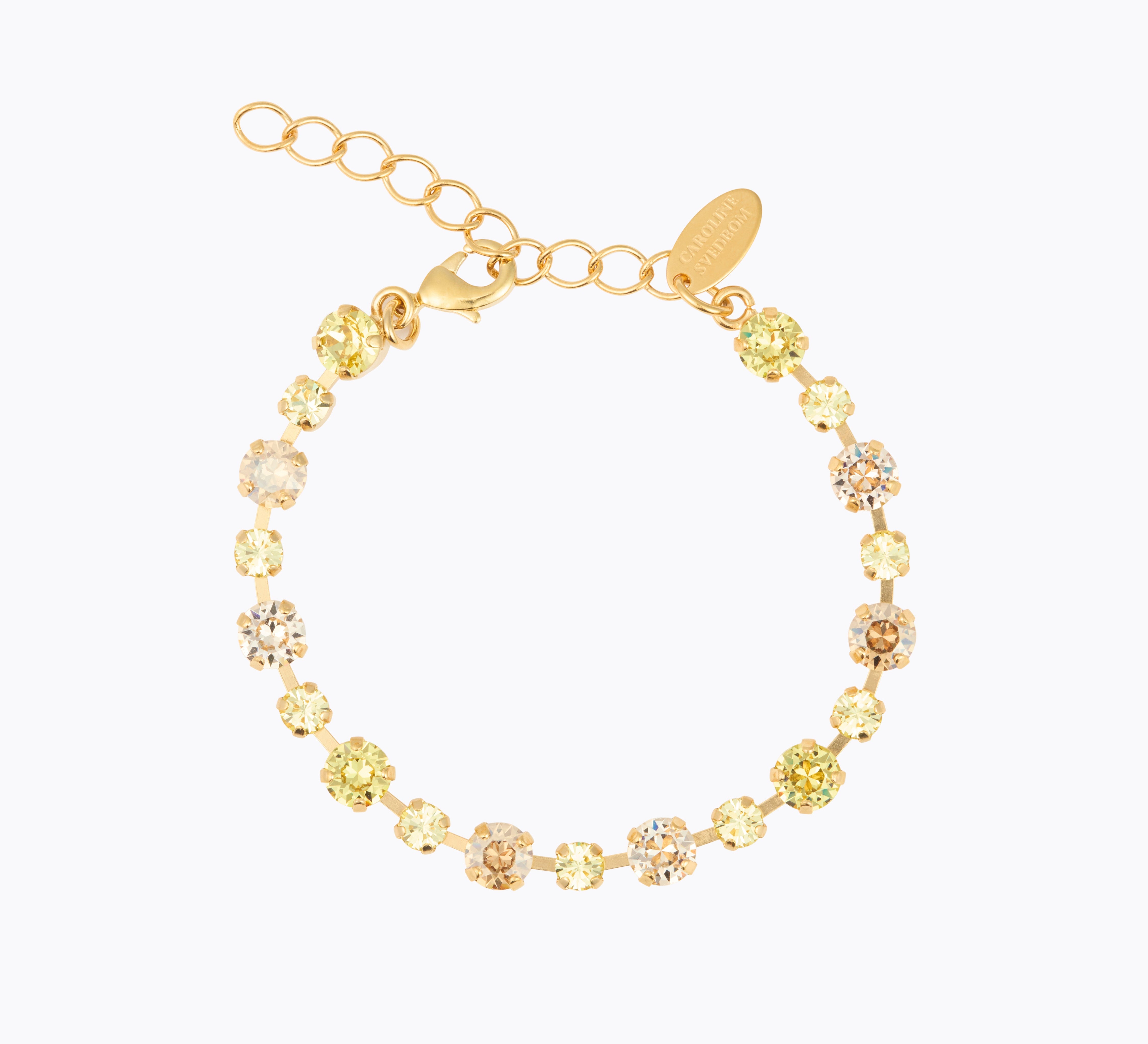 Caroline Svedbom - Calanthe Bracelet Dark Jonquil Combo Gold