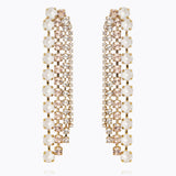 Caroline Svedbom - Camilia Earrings Electric White Combo Gold