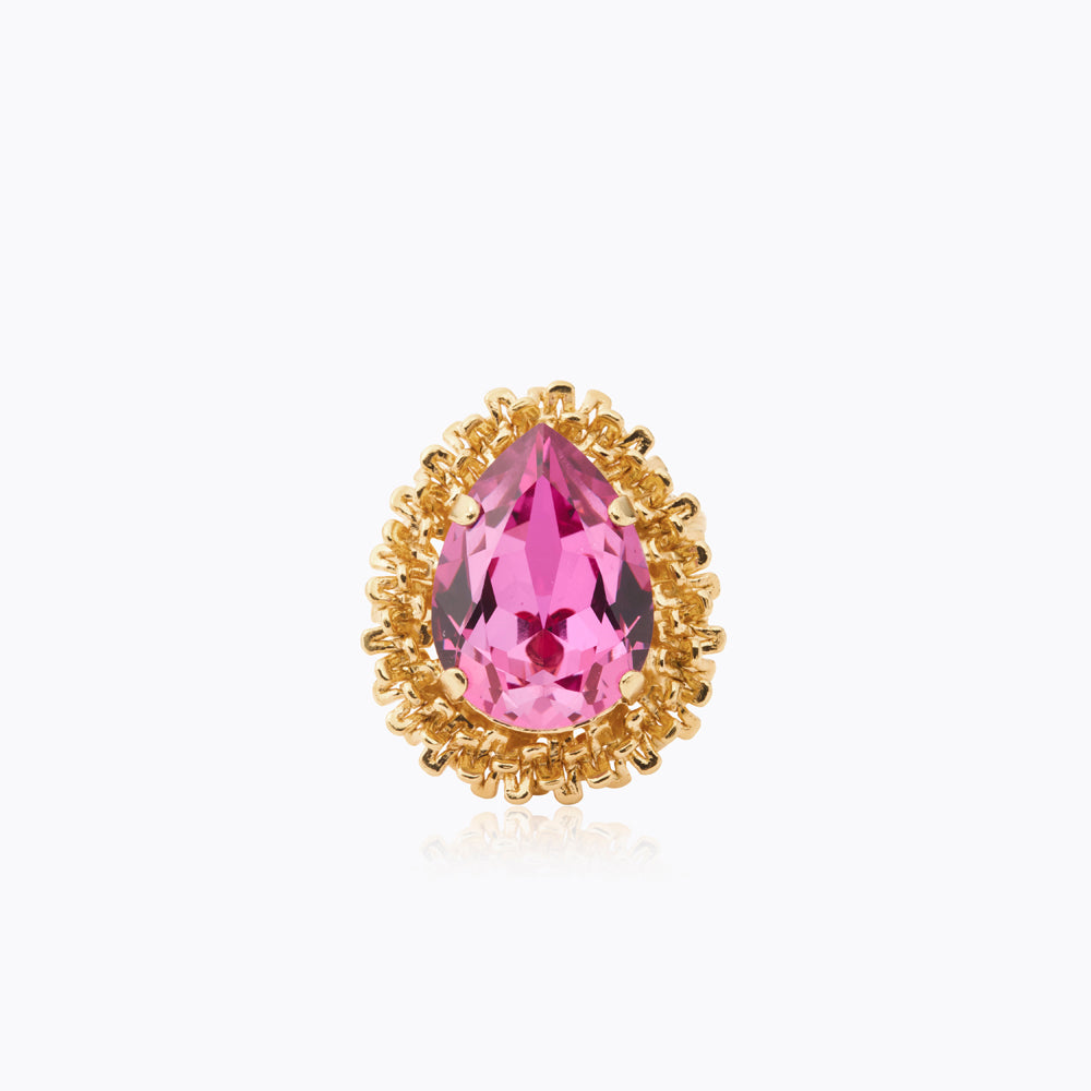 Caroline Svedbom - Classic Gemma Ring Dark Rose Gold