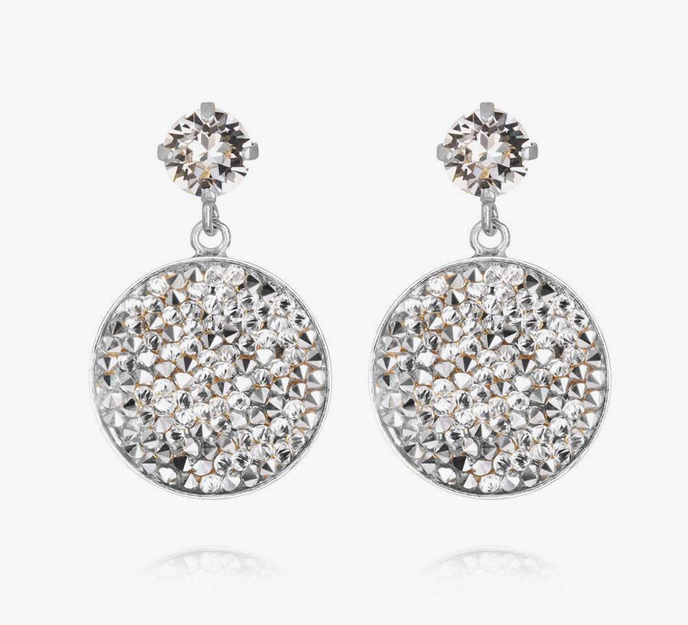 Chloe Earrings / Crystal + CAL