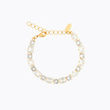 Caroline Svedbom - Diora Statement Bracelet Crystal Gold