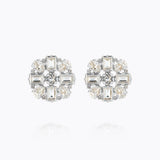 Caroline Svedbom - Diora Statement Earrings Crystal Rhodium