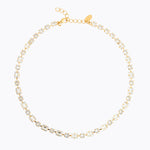 Caroline Svedbom - Diora Statement Necklace Crystal Gold