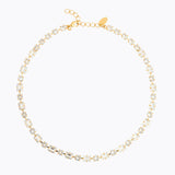 Caroline Svedbom - Diora Statement Necklace Crystal Gold