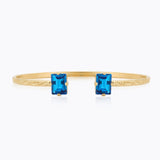 Caroline Svedbom - Diora Stud Bracelet Recreated Iceblue Gold
