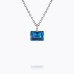 Caroline Svedbom - Diora Stud Necklace Recreated Iceblue Rhodium