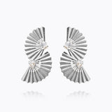 Caroline Svedbom - Flamenco Earrings Crystal Rhodium