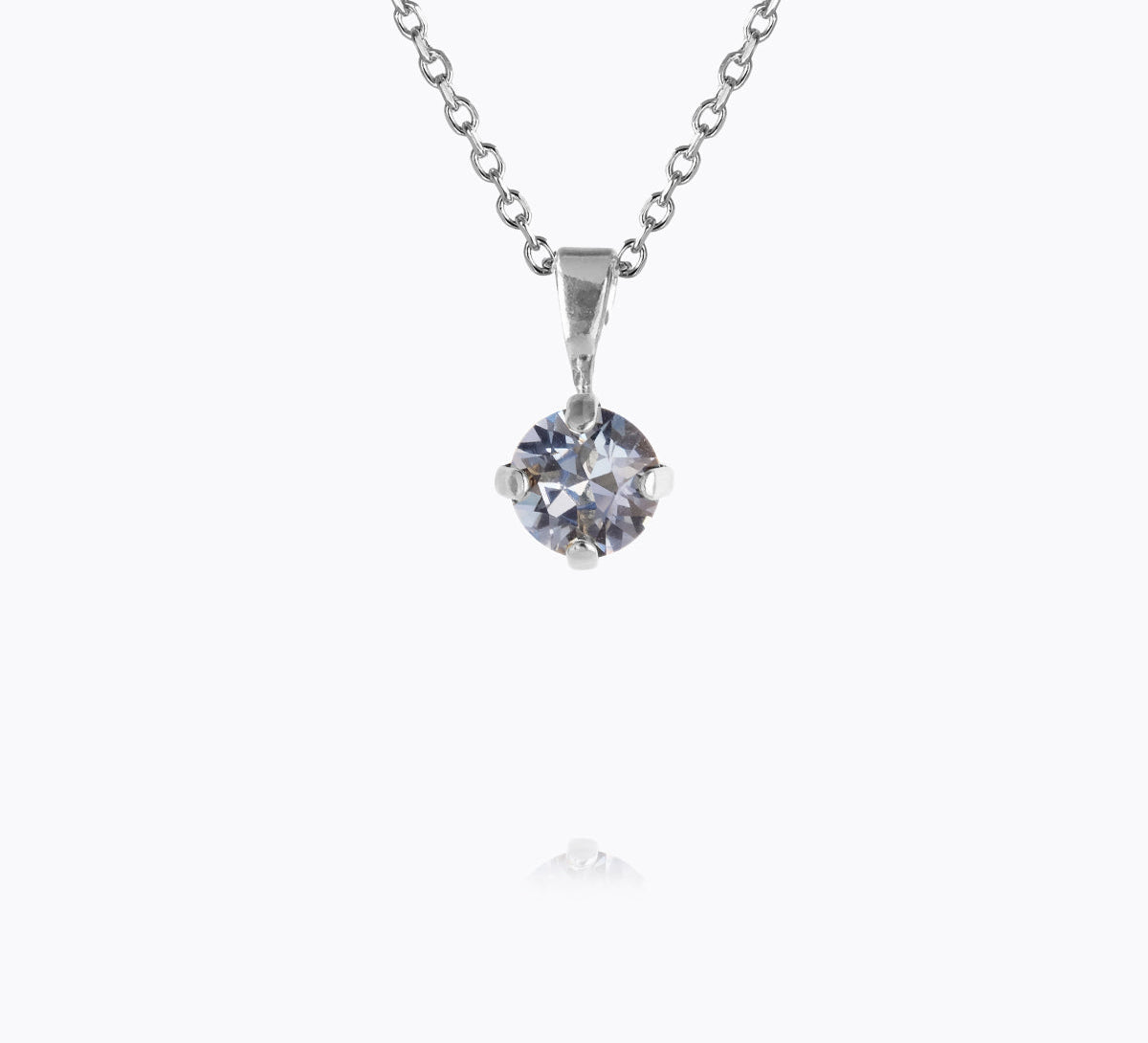Girls Necklace / Light Sapphire (children size)