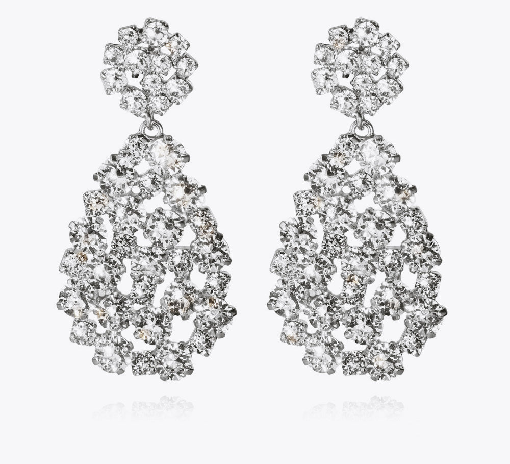 Hanna Earrings / Crystal