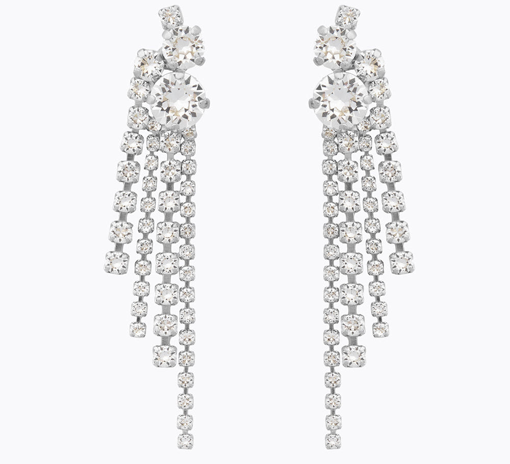 Amy Earrings / Crystal