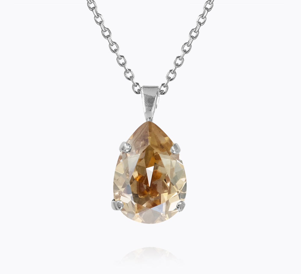 Mini Drop Necklace / Golden Shadow