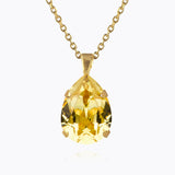Caroline Svedbom - Mini Drop Necklace Dark Jonquil Gold