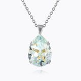 Caroline Svedbom - Mini Drop Necklace Light Azore Rhodium