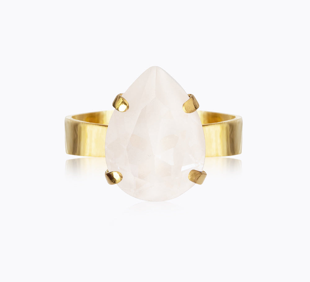 Caroline Svedbom - Mini Drop Ring Electric White Gold
