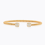 Caroline Svedbom - Mini Twisted Bracelet Linen Ignite Gold