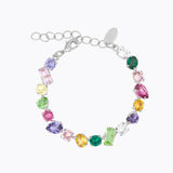 Caroline Svedbom - Noelle Statement Bracelet Festive Combo Rhodium