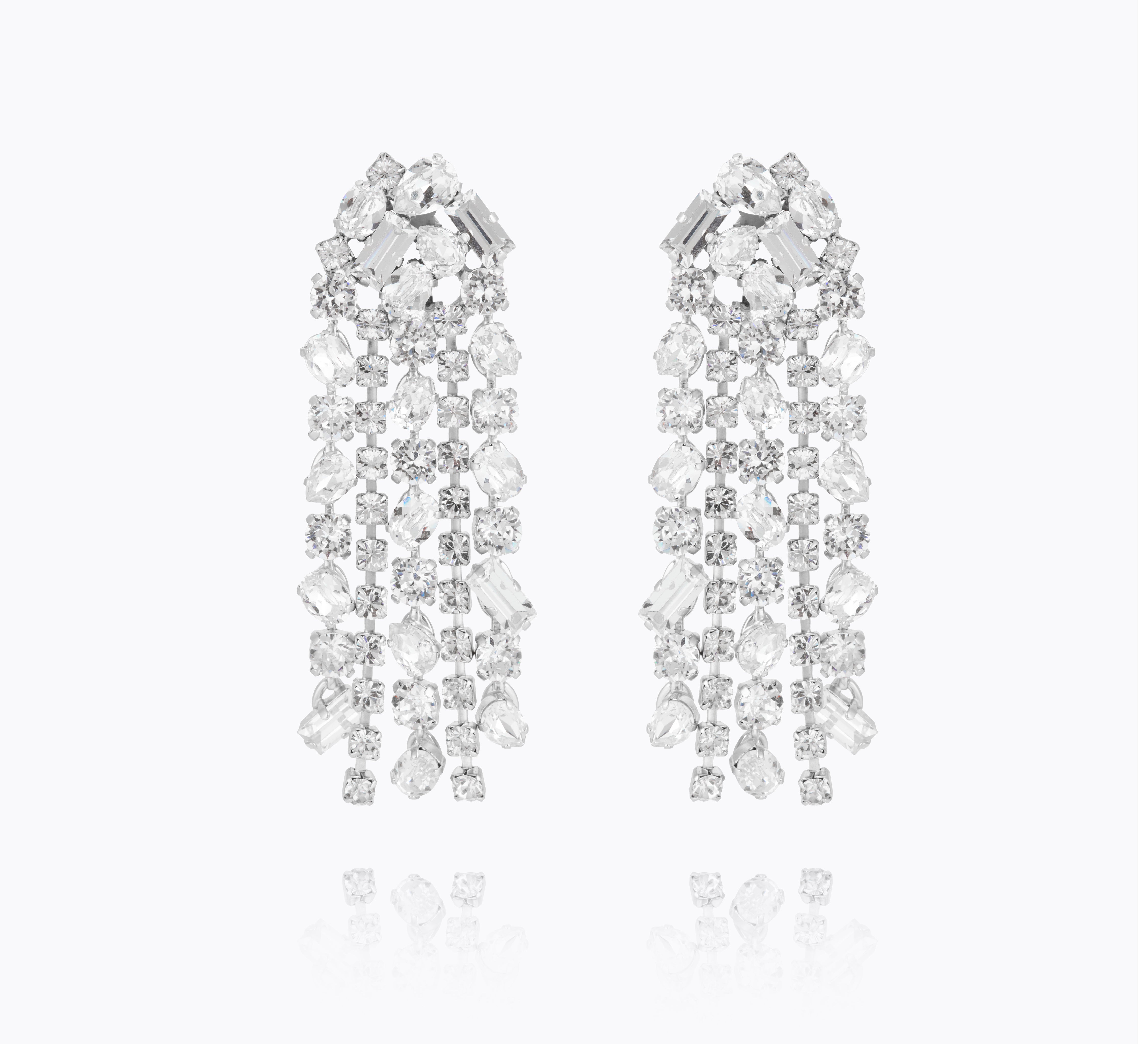 Noelle Statement Earring / Crystal