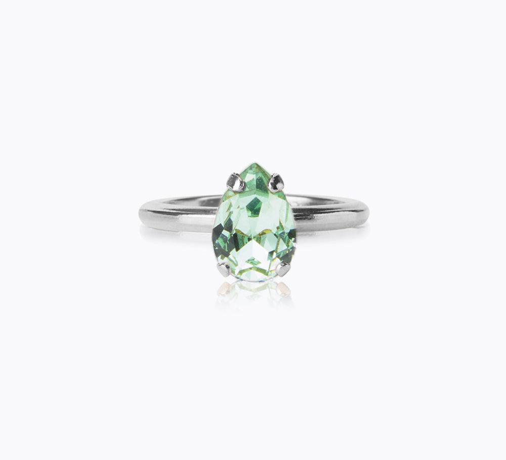 Petite Drop Ring / Chrysolite