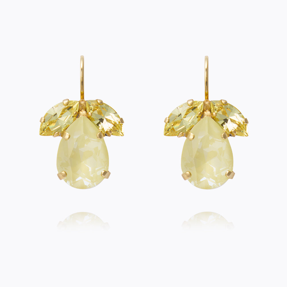 Caroline Svedbom - Timo Earrings Soft Yellow Combo Gold