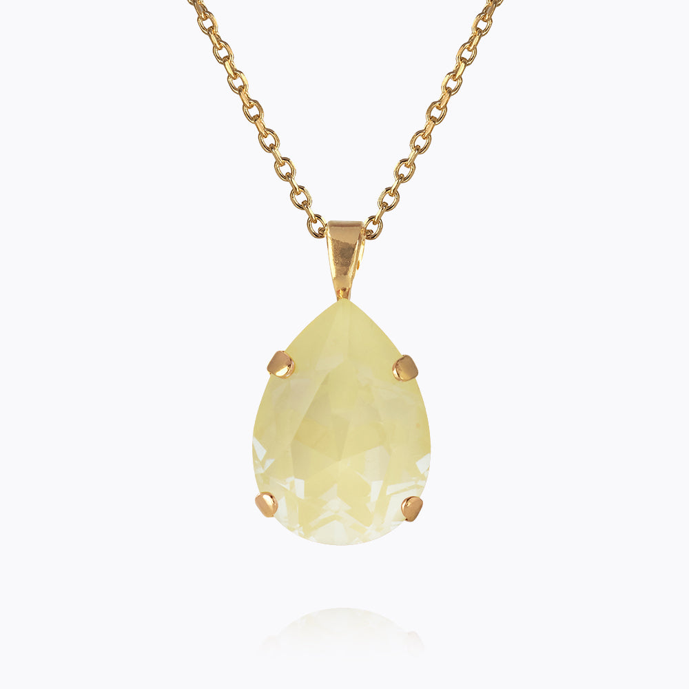 Caroline Svedbom - Mini Drop Necklace Soft Yellow Gold