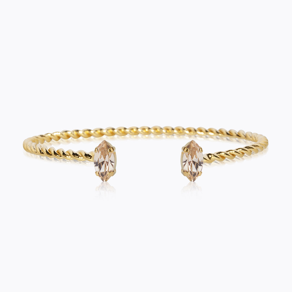 Caroline Svedbom - Petite Navette Bracelet Light Silk Gold