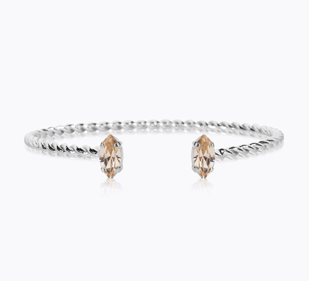 Petite Navette Bracelet / Light Silk