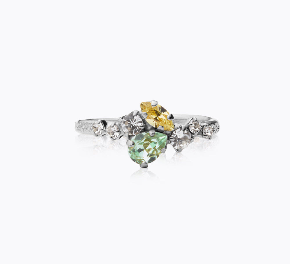 Sandra Ring / Chrysolite + Jonquil