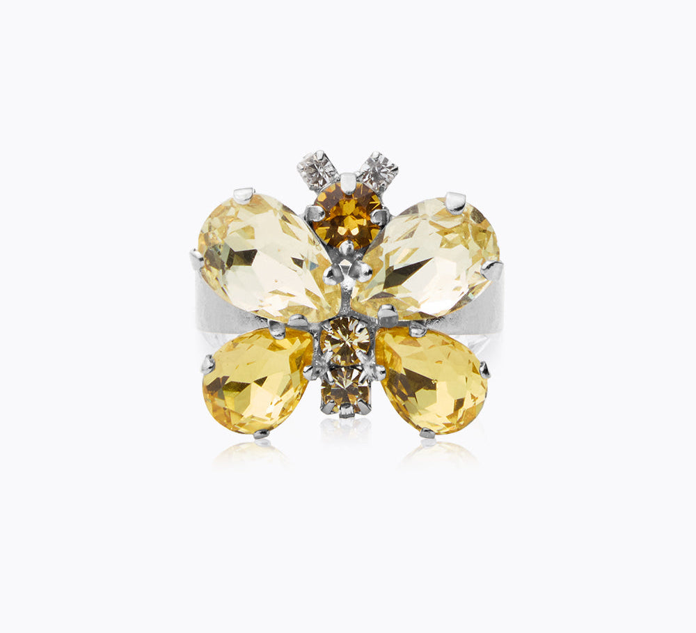 Butterfly Ring / Yellow Combo