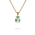 Caroline Svedbom - Petite Drop Necklace Chrysolite Gold