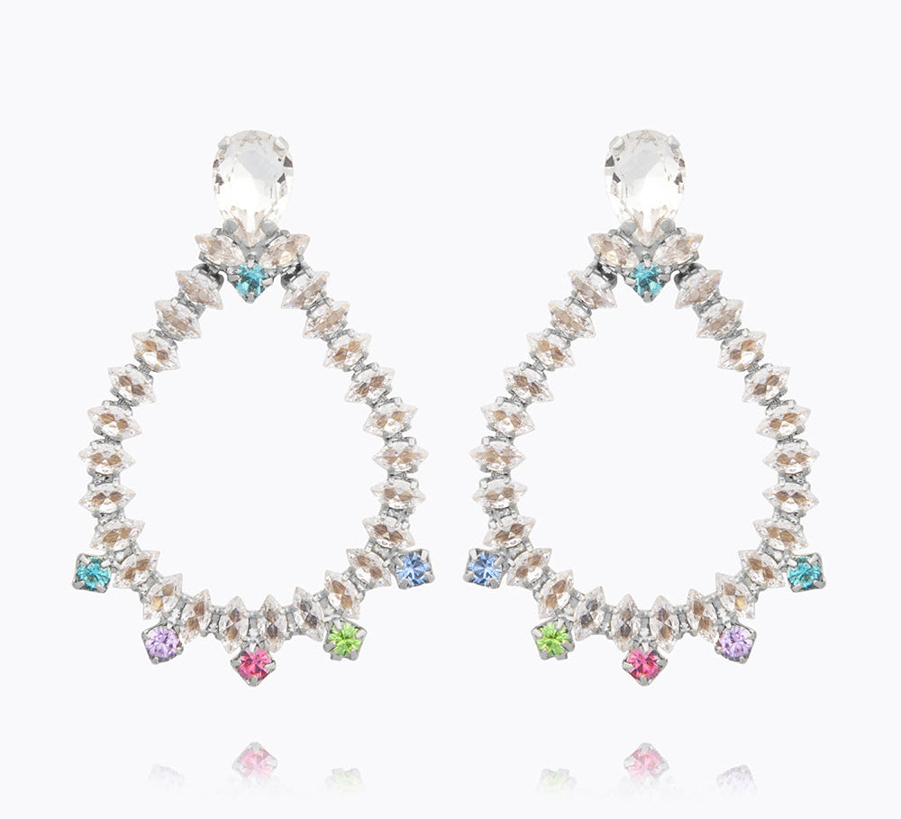 Lily Earrings / Rainbow Combo