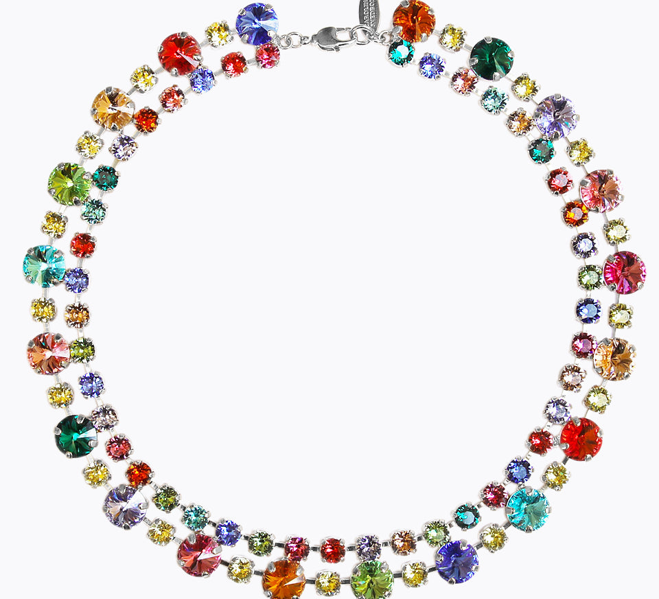 Pomona Necklace / Rainbow Combo